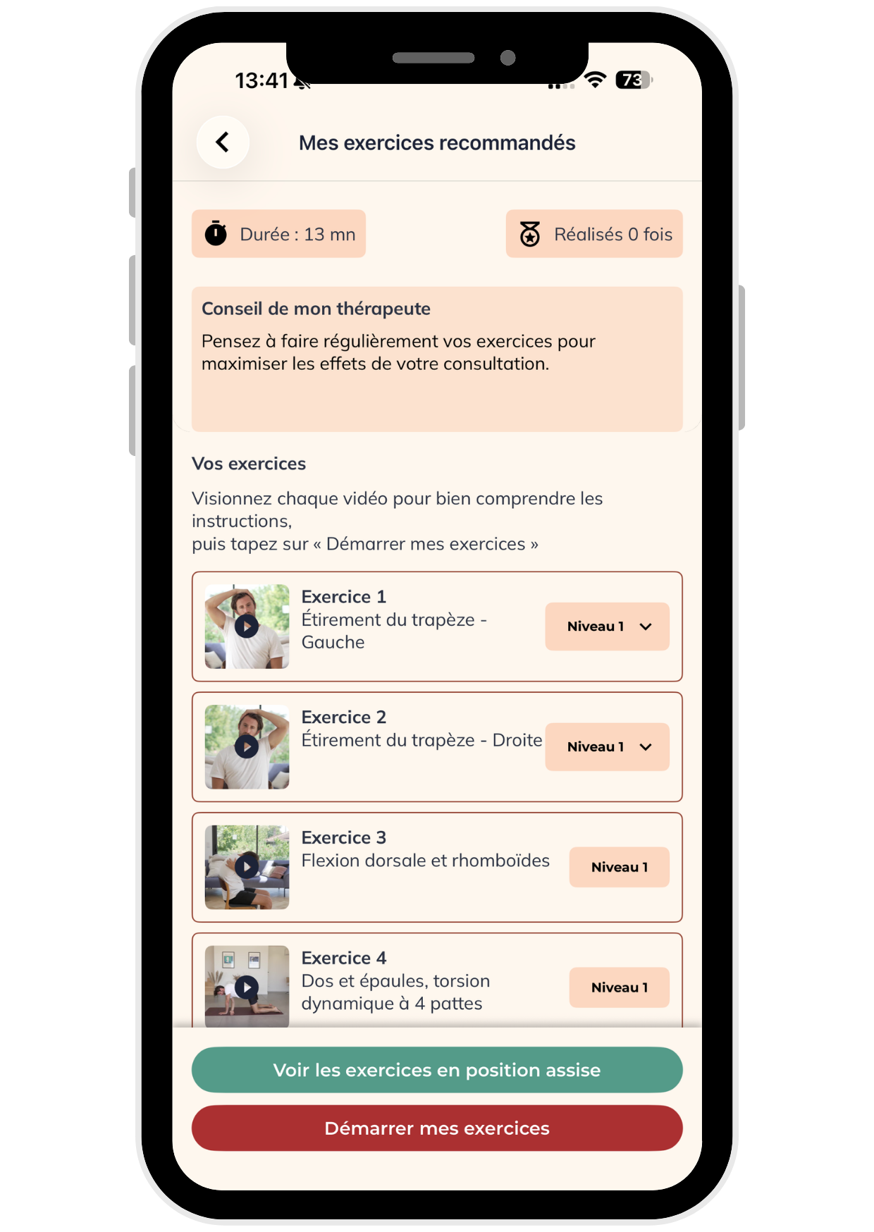 exercices mal de dos quimper Osteopathe